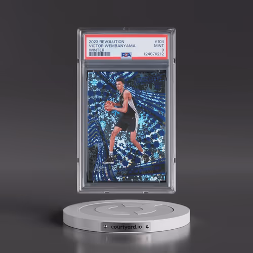 2023 Panini Revolution #104 Victor Wembanyama - Winter (PSA 9 MINT)