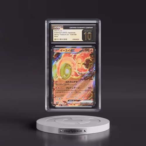 2023 Shiny Treasure ex #035/190 Chi-Yu ex - Holo (CGC 10 PRISTINE)