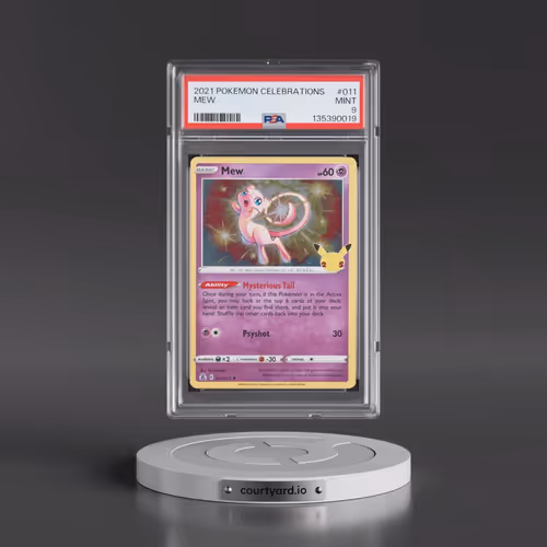 2021 Pokémon Celebrations #011 Mew (PSA 9 MINT)