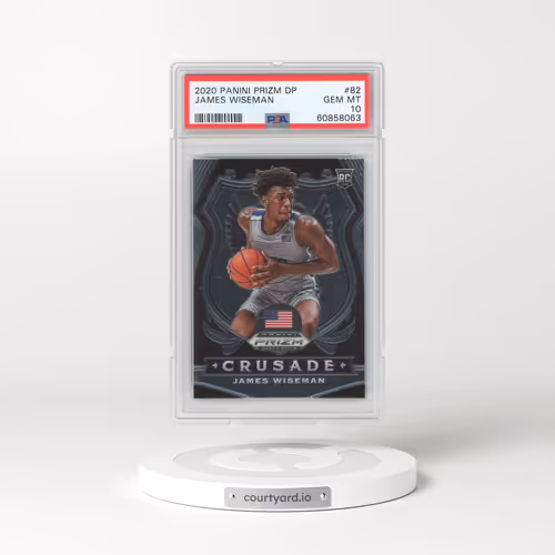 2020 Panini Prizm Draft Picks #82 James Wiseman (PSA 10 GEM MINT)