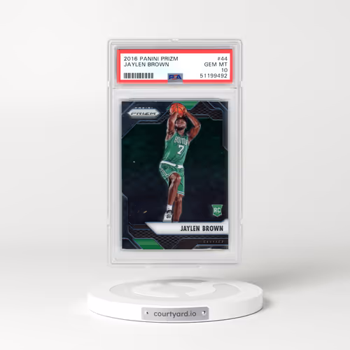 2016 Panini Prizm #44 Jaylen Brown (PSA 10 GEM MINT)