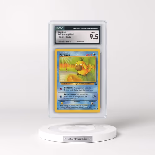 1999 Fossil #53/62 Psyduck (CGC 9.5 MINT+)