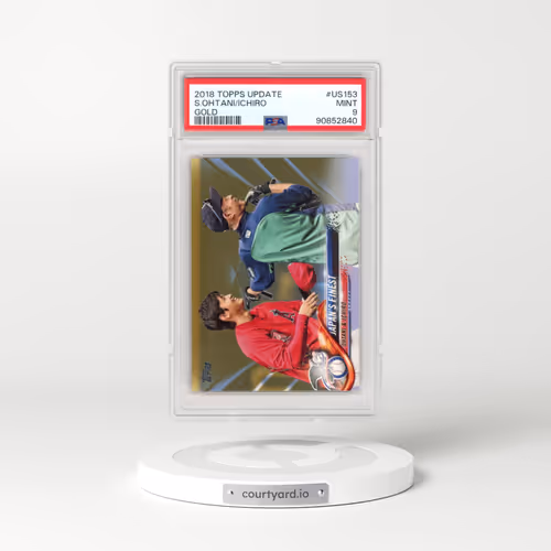 2018 Topps Update #US153 Ichiro/Shohei Ohtani - Gold (PSA 9 MINT)