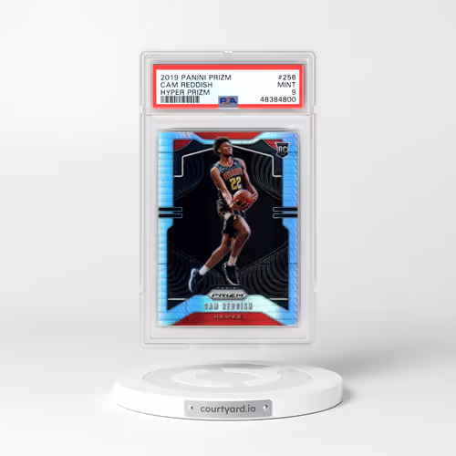 2019 Panini Prizm #256 Cam Reddish - Hyper Prizm (PSA 9 MINT)