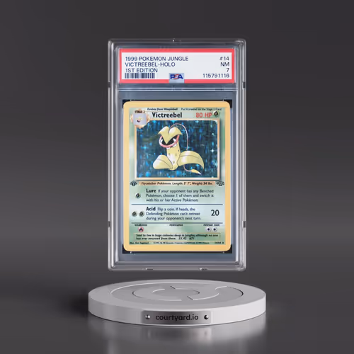 1999 Pokémon Jungle #14 Victreebel - 1st Edition Holo (PSA 7 NM)