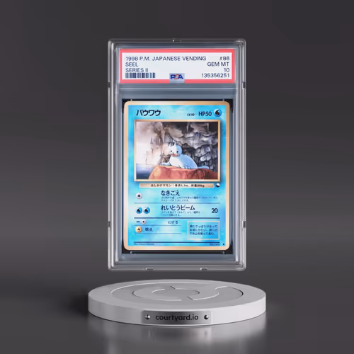 1998 Pokémon Vending #86 Seel - Series II (PSA 10 GEM MINT)