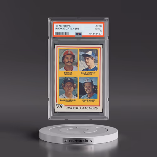 1978 Topps #708 Rookie Catchers (PSA 9 MINT)