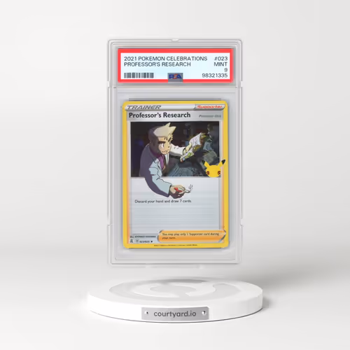 2021 Pokémon Celebrations #023 Professor's Research (PSA 9 MINT)