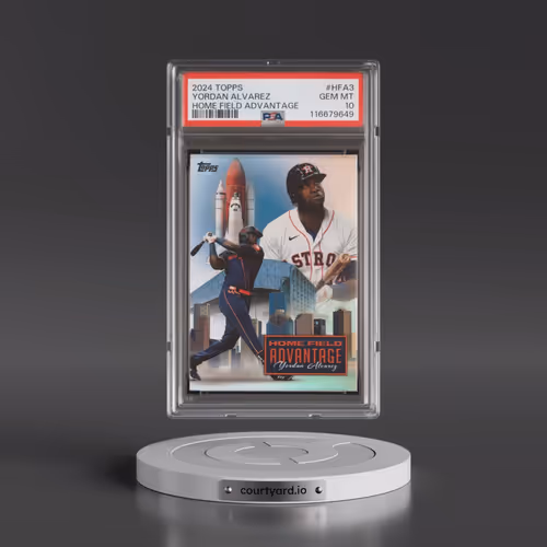 2024 Topps Home Field Advantage #HFA3 Yordan Alvarez (PSA 10 GEM MINT)