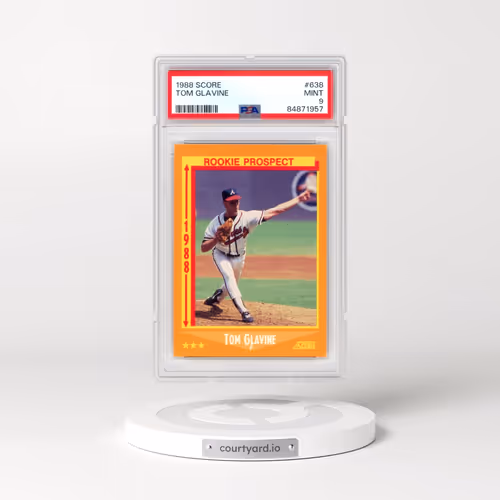 1988 Score #638 Tom Glavine (PSA 9 MINT)