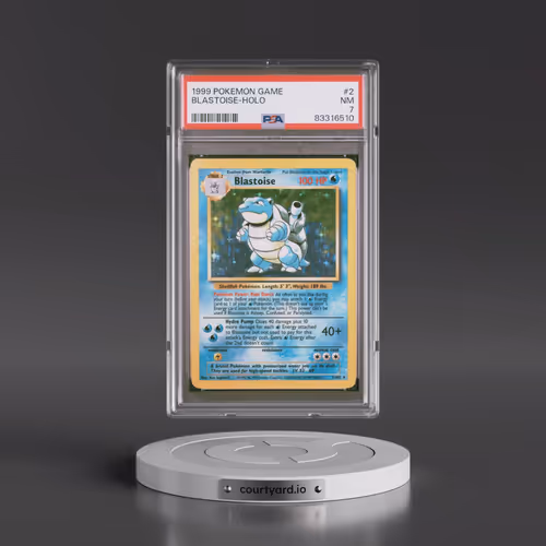 1999 Pokémon Game #2 Blastoise - Holo (PSA 7 NM)