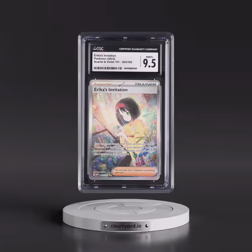 2023 Scarlet & Violet 151 - MEW EN #203/165 Erika's Invitation - Special Illustration Rare (Holo) (C