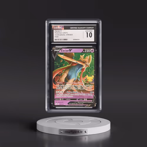 2021 Celebrations #016/025 Zacian V - Holo (CGC 10 GEM MINT)