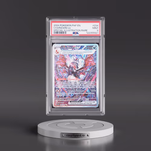 2024 Pokémon Paf EN-Paldean Fates #234 Charizard EX - Holo Special Illustration Rare (PSA 9 MINT)
