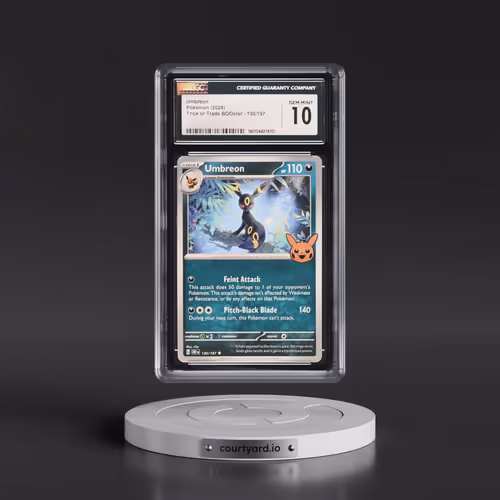 2024 Trick or Trade BOOster (2024) #130/197 Umbreon (CGC 10 GEM MINT)