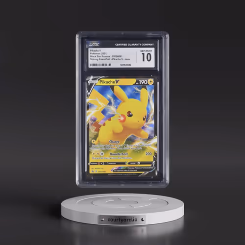 2017 Black Star Promos - Sword & Shield #SWSH061 Pikachu V - Shining Fates Pikachu V Collection (Hol