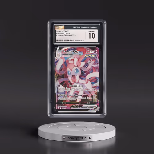 2021 Evolving Skies #075/203 Sylveon VMAX - Holo (CGC 10 GEM MINT)