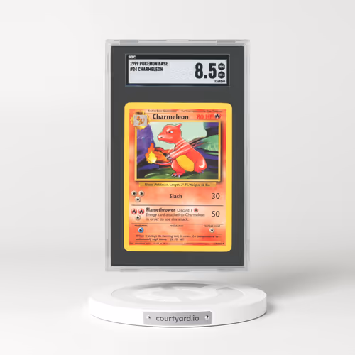 1999 Base Set #24 Charmeleon (SGC 8.5 NM-MT+)