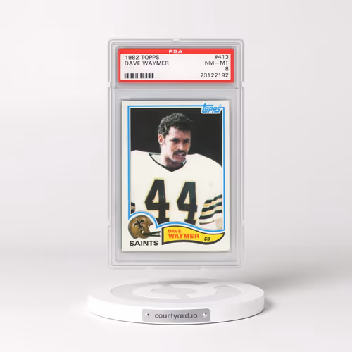 1982 Topps #413 Dave Waymer (PSA 8 NM-MT)