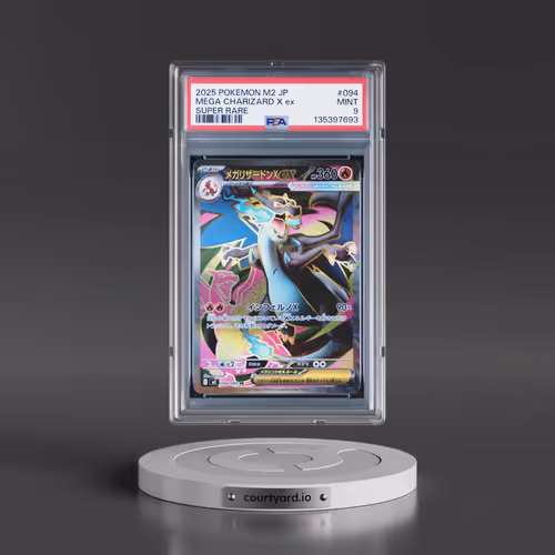 2025 Pokémon M2-Inferno X #094 Mega Charizard X EX - Holo Super Rare (PSA 9 MINT)