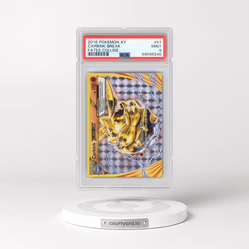 2016 Pokémon XY Fates Collide #51 Carbink Break (PSA 9 MINT)