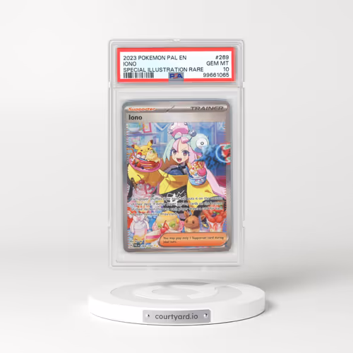 2023 Paldea Evolved - PAL EN #269 Iono - Special Illustration Rare (PSA 10 GEM MINT)