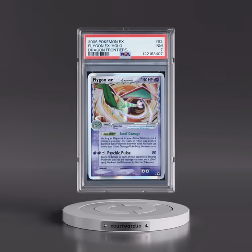 2006 Pokémon EX Dragon Frontiers #92 Flygon EX - Holo Holo (PSA 7 NM)