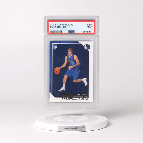 2018 Panini Hoops #268 Luka Doncic (PSA 9 MINT)