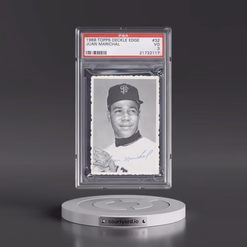 1969 Topps Deckle Edge #32 Juan Marichal