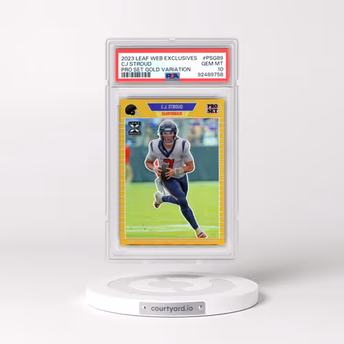 2023 Leaf Web Exclusives #PSG89 CJ Stroud - Pro Set Gold (PSA 10 GEM MINT)