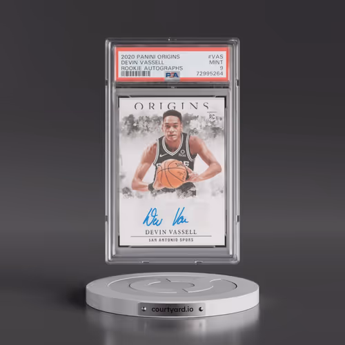 2020 Panini Origins Rookie Autographs #VAS Devin Vassell (PSA 9 MINT)