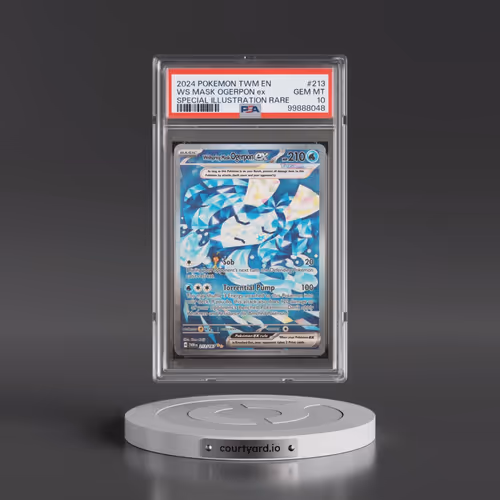 2024 Pokémon Twm EN-Twilight Masquerade #213 Wellspring Mask Ogerpon EX - Holo Special Illustration