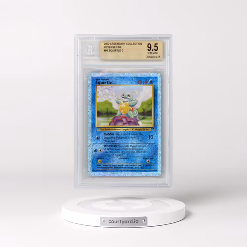 2002 Legendary Collection #95 Squirtle - Reverse Holo (BGS 9.5 GEM MINT)