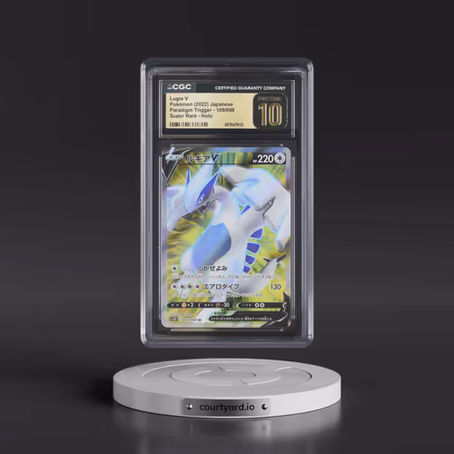 2022 Pokémon Sword & Shield Paradigm Trigger #109 Lugia V - Holo Full Art (CGC 10 PRISTINE)
