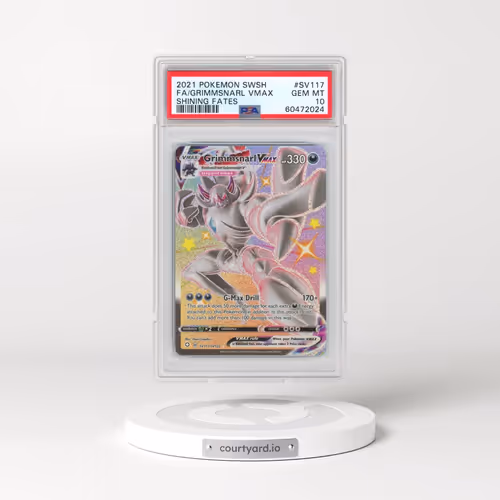 2021 Pokémon Sword & Shield Shining Fates #SV117 Grimmsnarl Vmax - Full Art (PSA 10 GEM MINT)