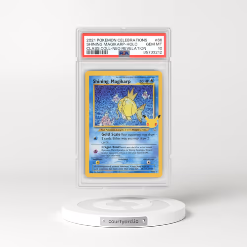 2021 Pokémon Celebrations Classic Collection #66 Shining Magikarp - Holo Holo (PSA 10 GEM MINT)