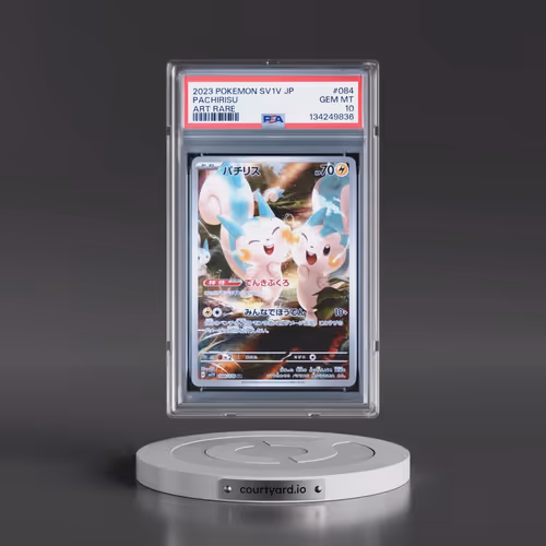 2023 Pokémon Sv1v-Violet EX #084 Pachirisu - Art Rare (PSA 10 GEM MINT)