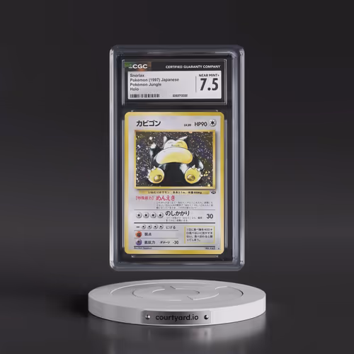 1997 Pokémon Jungle Snorlax - Holo (CGC 7.5 NM+)