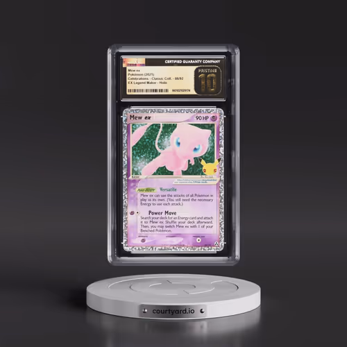 2021 Celebrations - Classic Collection #88/92 Mew ex - EX Legend Maker Holo (CGC 10 PRISTINE)