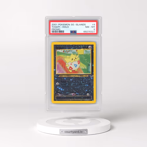 2001 Pokémon Southern Islands Promo #4 Togepi - Holo (PSA 8 NM-MT)