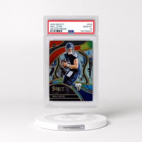 2023 Panini Select #206 Will Levis - Tie-Dye Prizm (PSA 10 GEM MINT)