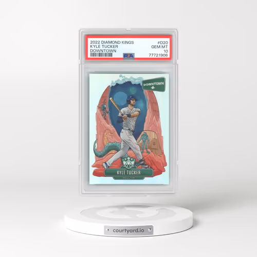 2022 Panini Diamond Kings Downtown #D20 Kyle Tucker (PSA 10 GEM MINT)
