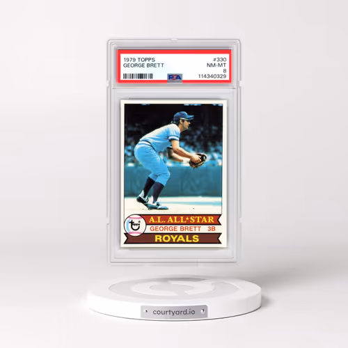 1979 Topps #330 George Brett (PSA 8 NM-MT)