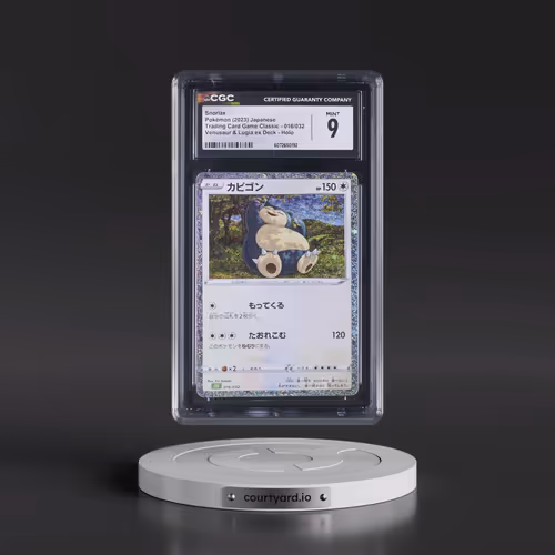 2023 Pokémon Clf-Trading Card Game Classic Venusaur & Lugia EX Deck #016 Snorlax (CGC 9 MINT)