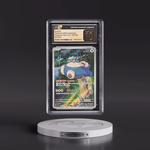 2023 Pokémon Card 151 #181/165 Snorlax - Art Rare Holo (CGC 10 PRISTINE)