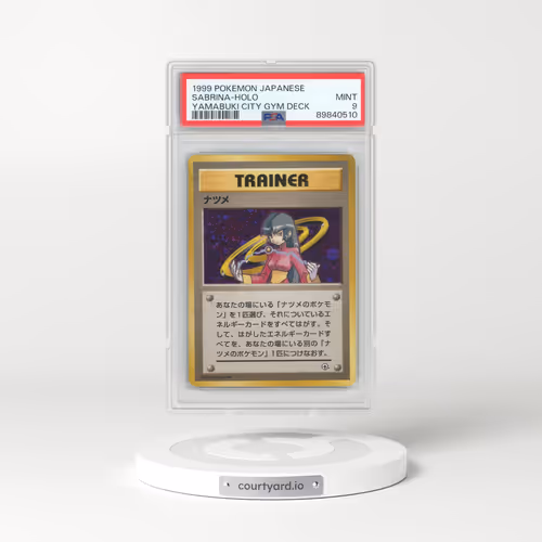 1999 Pokémon Yamabuki City Gym Deck Sabrina - Holo (PSA 9 MINT)