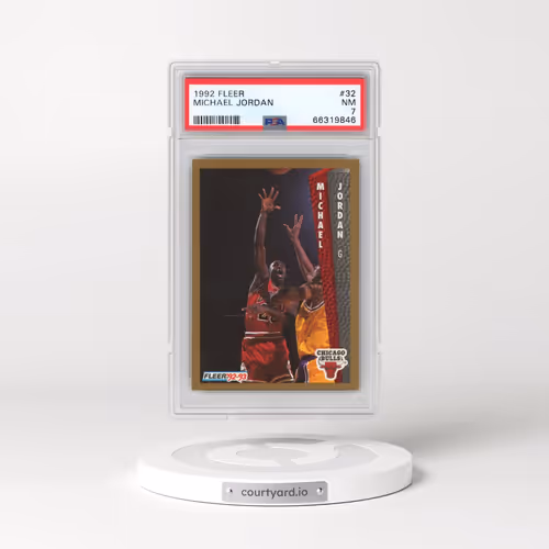 1992 Fleer #32 Michael Jordan (PSA 7 NM)