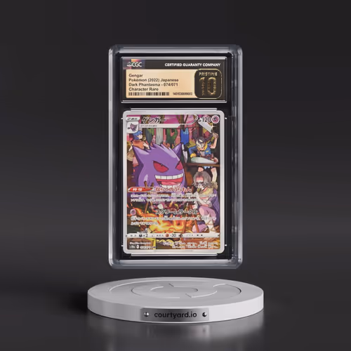 2021 Dark Phantasma #074/071 Gengar - Character Rare Holo (CGC 10 PRISTINE)