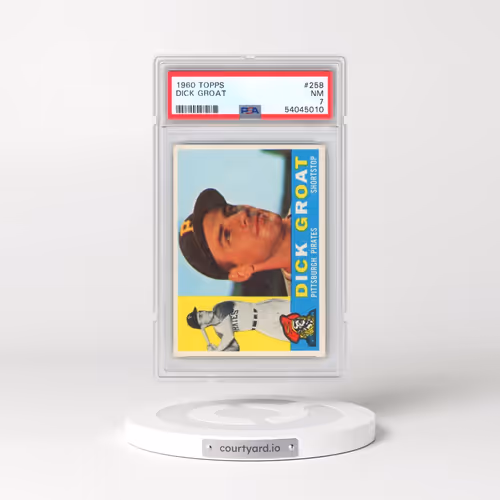 1960 Topps #258 Dick Groat (PSA 7 NM)