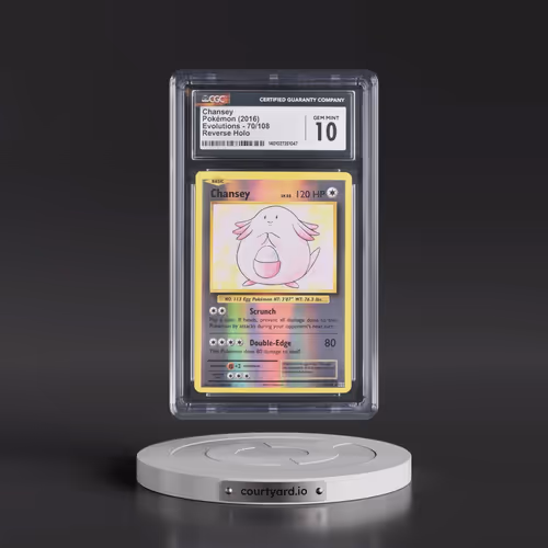 2016 Evolutions #70/108 Chansey - Reverse Holo (CGC 10 GEM MINT)